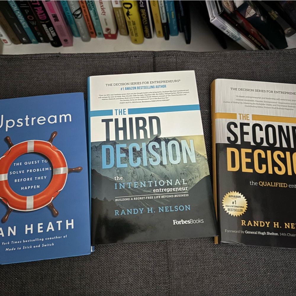 Set of Three Business Books by Randy H. Nelson